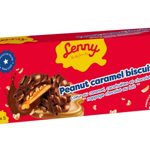 LENNY - PEANUT CARAMEL BISCUITS