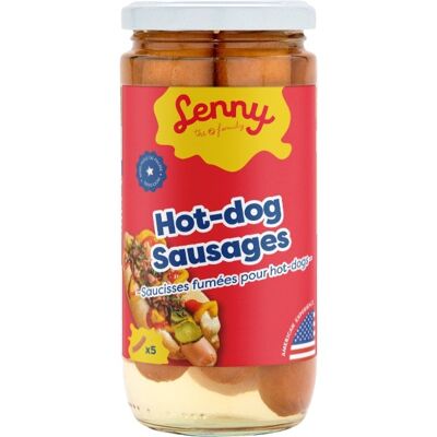 LENNY - 5 HOT DOG SAUSAGES