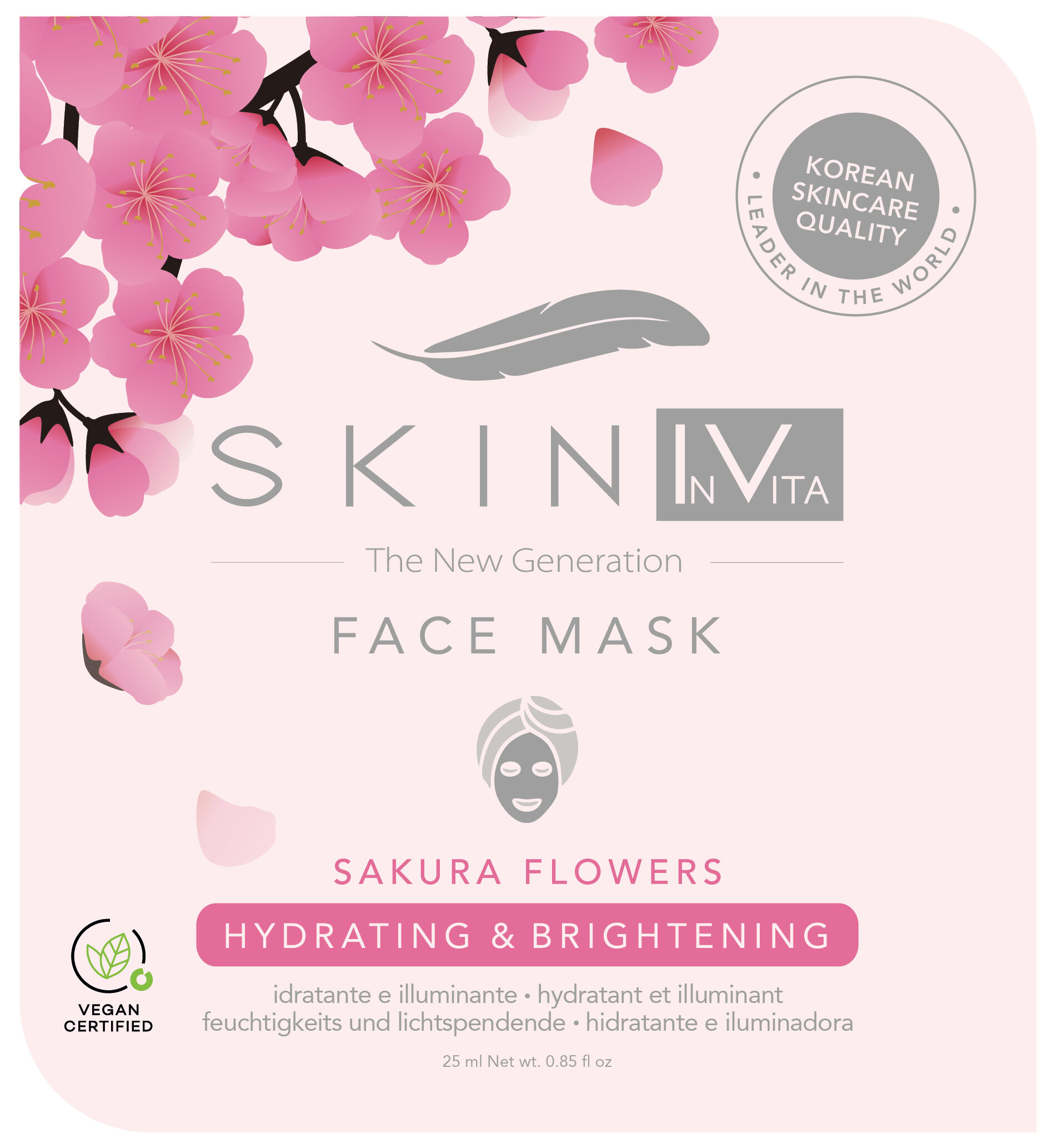 SAKURA WATER•BOMB - hydrating and illuminating face mask, vegan