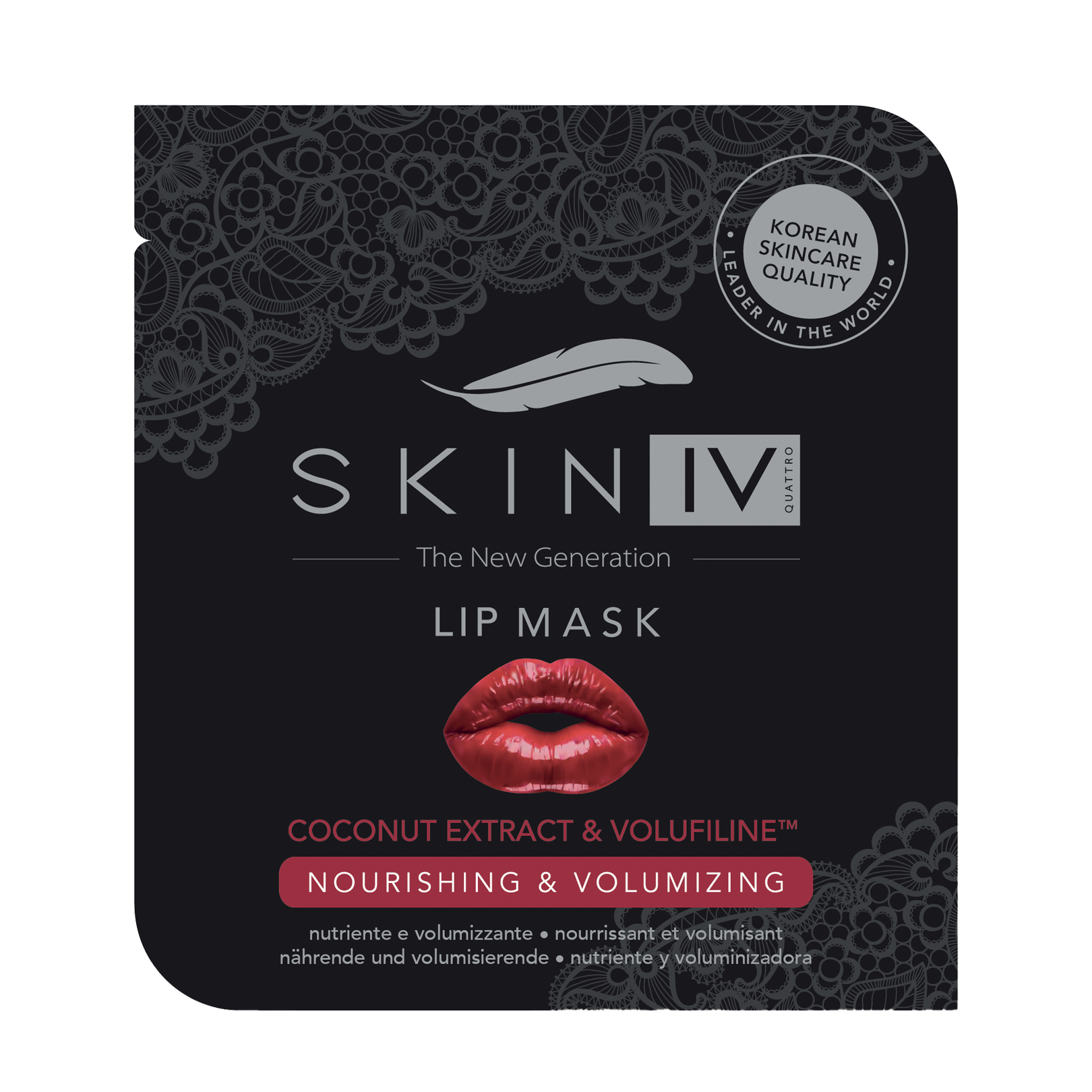 KISS & GLOW - nourishing and plumping lip mask