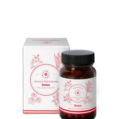 ROSSO. GLUTATHIONE: VIENNA'S DETOX (60 pz.) Purezza & Equilibrio