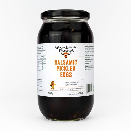 Balsamic Pickled Eggs