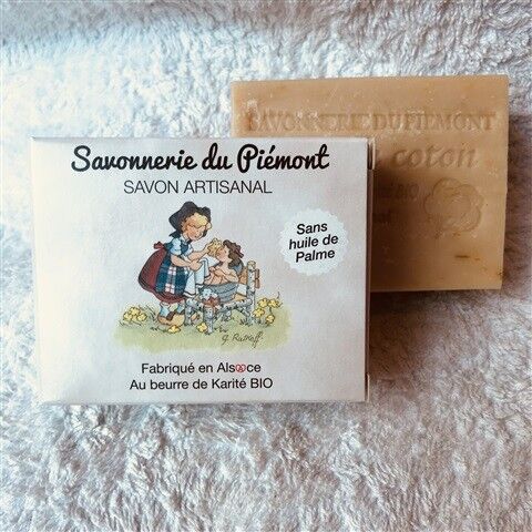 Fiore di cotone con burro di karité biologico