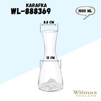 CARAFE 34 1000 ML IN COLOR BOX WL‑888369/1C 5