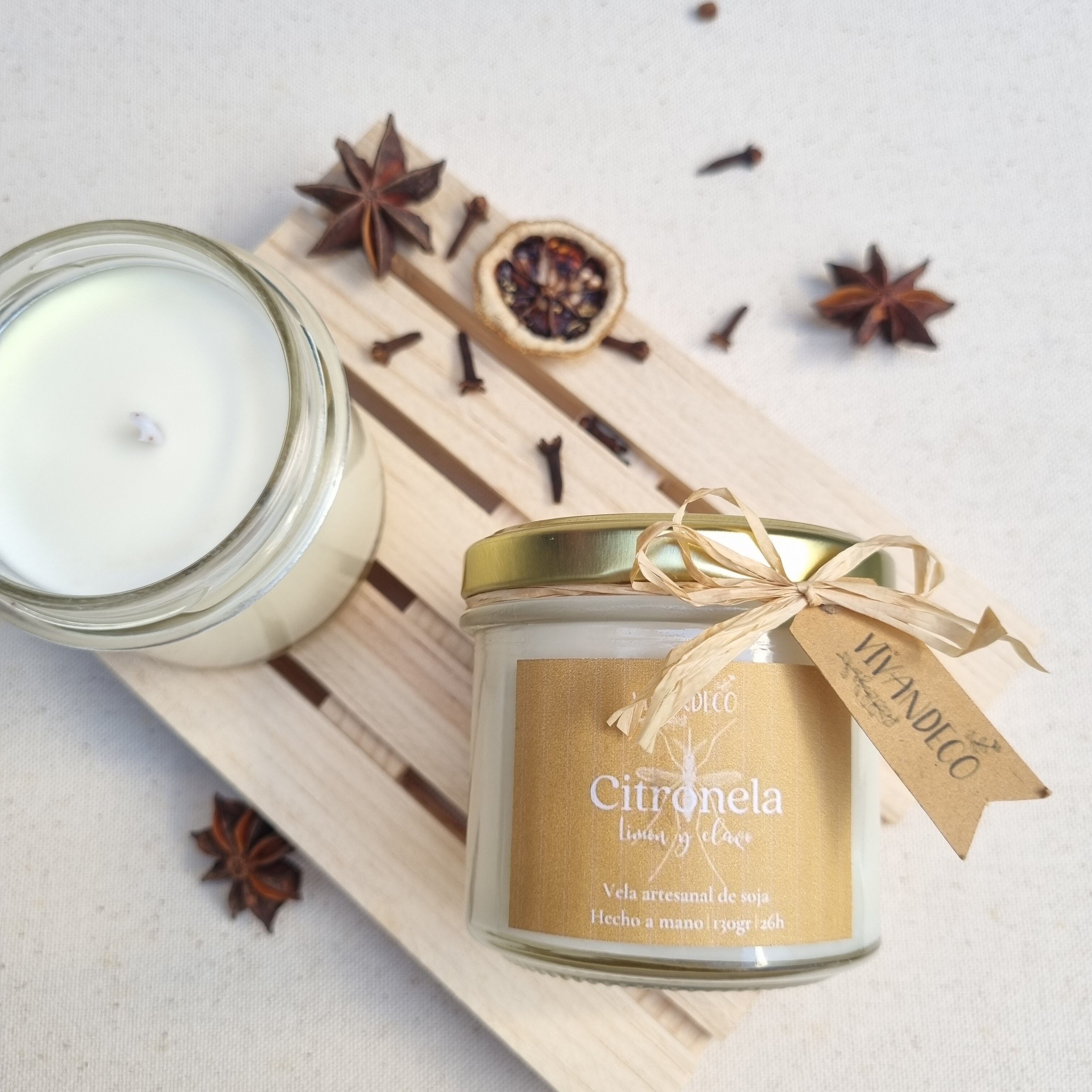 Citronella Sojakerze