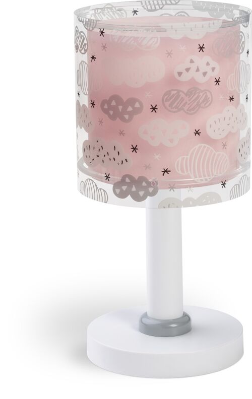 TABLE LAMP CLOUDS PINK