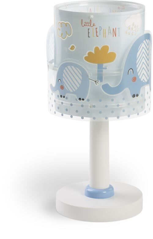 TABLE LAMP LITTLE ELEPHANT BLUE