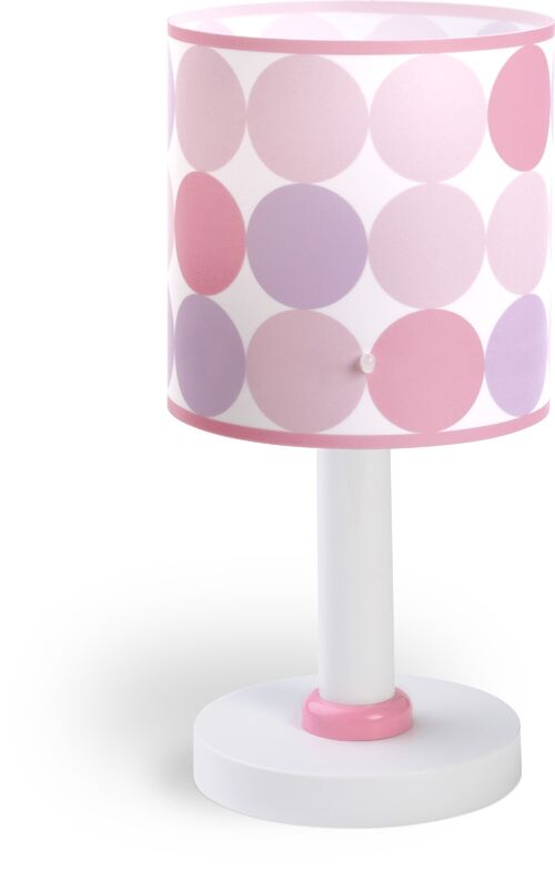 TABLE LAMP COLORS PINK