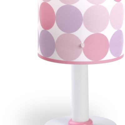 TABLE LAMP COLORS PINK