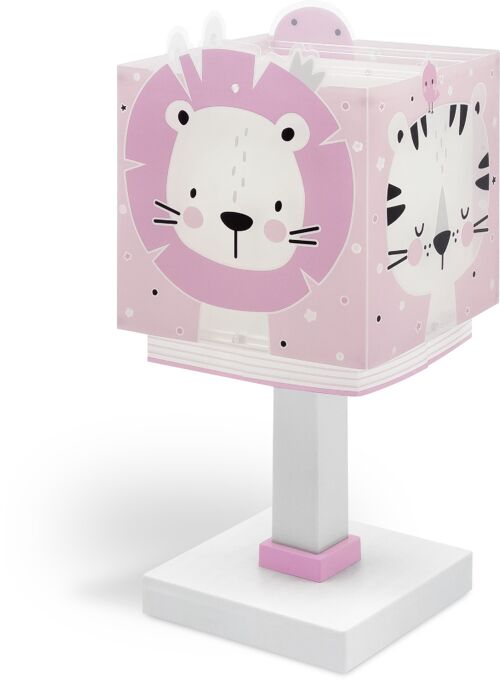 TABLE LAMP BABY JUNGLE PINK
