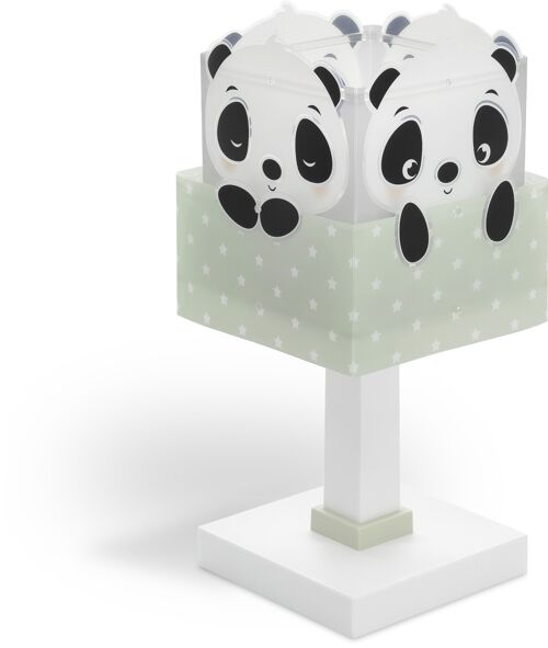 TABLE LAMP PANDA GREEN