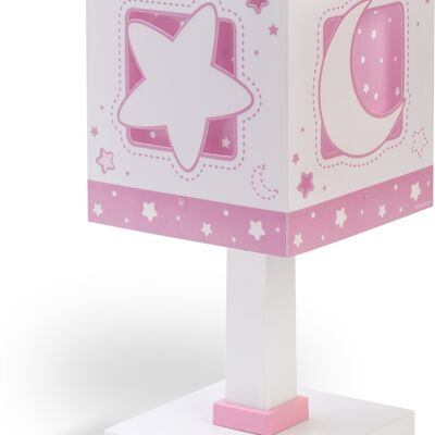 TABLE LAMP MOONLIGHT PINK