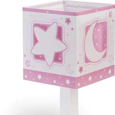 TABLE LAMP MOONLIGHT PINK