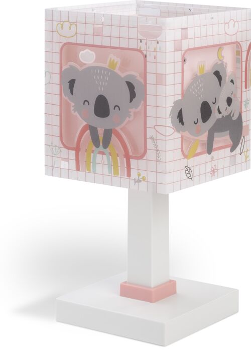 TABLE LAMP KOALA PINK