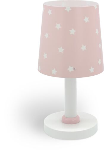 LAMPE DE TABLE STAR ROSE CLAIR II 1