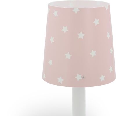 LAMPE DE TABLE STAR ROSE CLAIR II