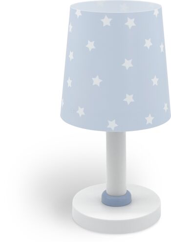 LAMPE DE TABLE STAR BLEU CLAIR I 1