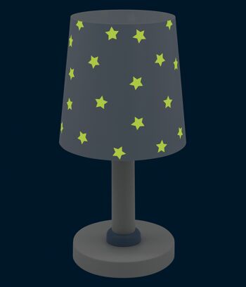 LAMPE DE TABLE STAR BLEU CLAIR I 3
