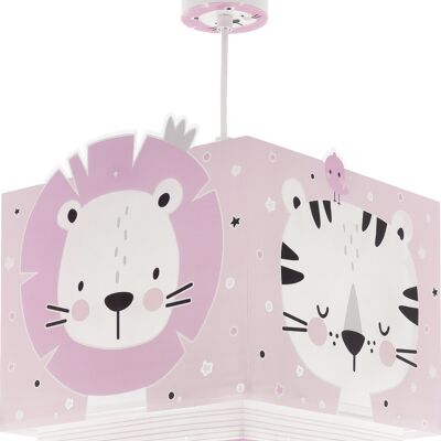 BABY JUNGLE PINK PENDELLEUCHTE