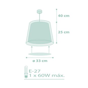 SUSPENSION ÉTOILES VERTES 3