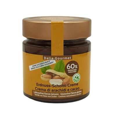 CREMA DE CACAHUETE CON CHOCO - SIN AZÚCARES AÑADIDOS 200 g