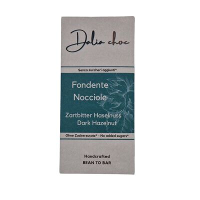 DALIA CHOC CHOCOLAT NOIR NOISETTE - SANS SUCRES AJOUTÉS70 g