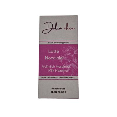 DALIA CHOC MILK HAZELNUT CHOCOLATE - NO ADDED SUGARS70 g
