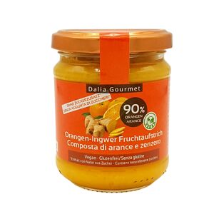 TARTINADE DE FRUITS ORANGE-GINGEMBRE - SANS SUCRES AJOUTÉS220 g