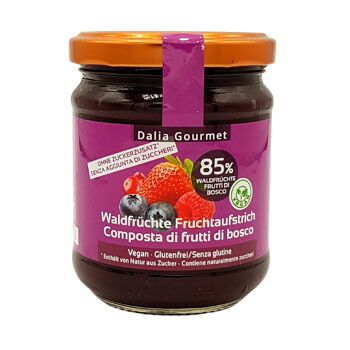 TARTINADE DE FRUITS BAIES SAUVAGES - SANS SUCRES AJOUTÉS220 g