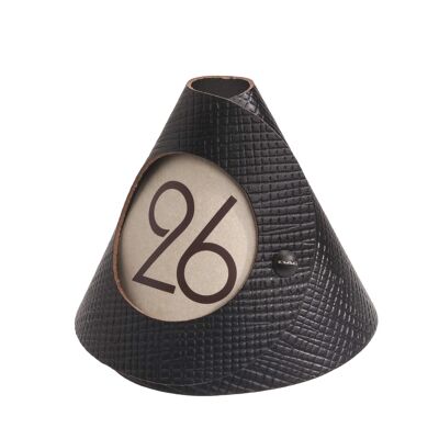 CONE segna tavoli monofacciali conf. 10 pz. CHEF - NERO