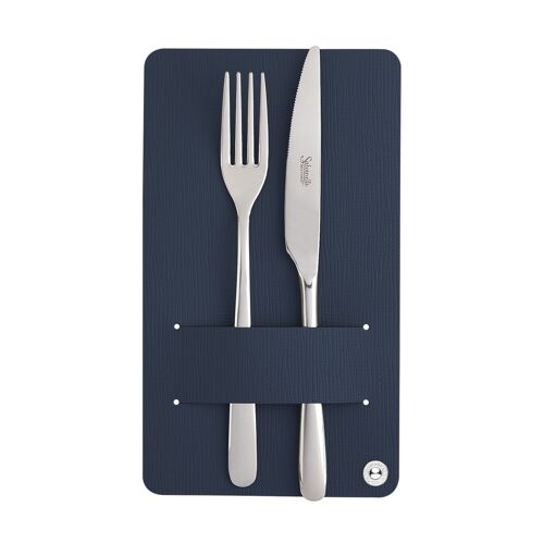 CUTLERY HOLDER porta posate CHEF  conf. 4 pz. - BLU