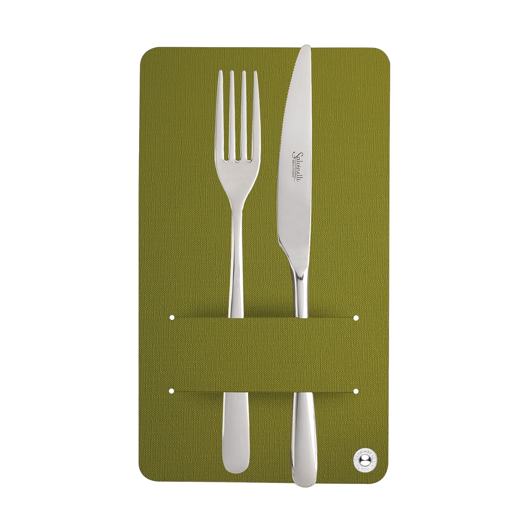 PORTAPOSATE porta posate JUTA conf. 4 pz. - VERDE