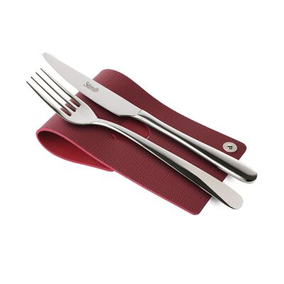 CUTLERY REST poggia posate JUTA  conf. 4 pz. - BORDEAUX