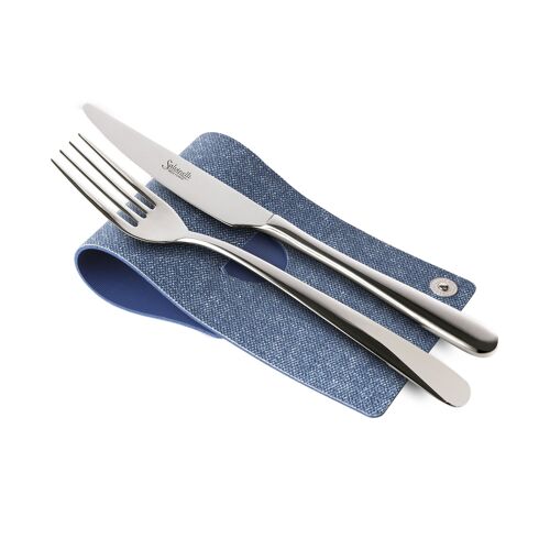 CUTLERY REST poggia posate JUTA  conf. 4 pz. - JEANS