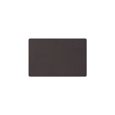 TOVAGLIETTE TAPPETINI D'ARREDO 23x35 cm pezzo singolo BUMP sp. 3,0 - NERO