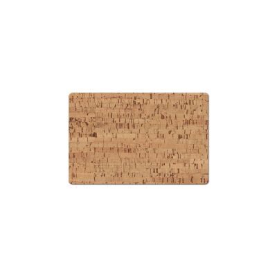 TOVAGLIETTE TAPPETINI D'ARREDO 23x35 cm pezzo singolo NATURALE sp. 1.4 - SUGHERO NATURAL