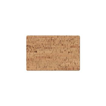 TOVAGLIETTE TAPPETINI D'ARREDO 23x35 cm pezzo singolo NATURALE sp. 1.4 - SUGHERO NATUREL