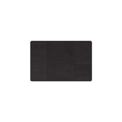 TOVAGLIETTE TAPPETINI D'ARREDO 23x35 cm pezzo singolo   sp. 2.5 - NERO