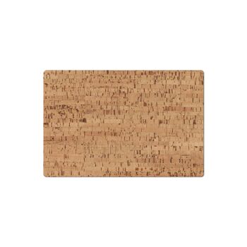 TOVAGLIETTE TAPPETINI D'ARREDO 30x45 cm pezzo singolo NATURALE sp. 1.4 - SUGHERO NATUREL