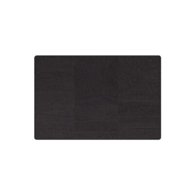 TOVAGLIETTE TAPPETINI D'ARREDO 30x45 cm pezzo singolo   sp. 2.5 - NERO