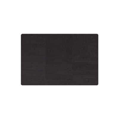 TOVAGLIETTE TAPPETINI D'ARREDO 30x45 cm pezzo singolo sp. 2.5 - NERO