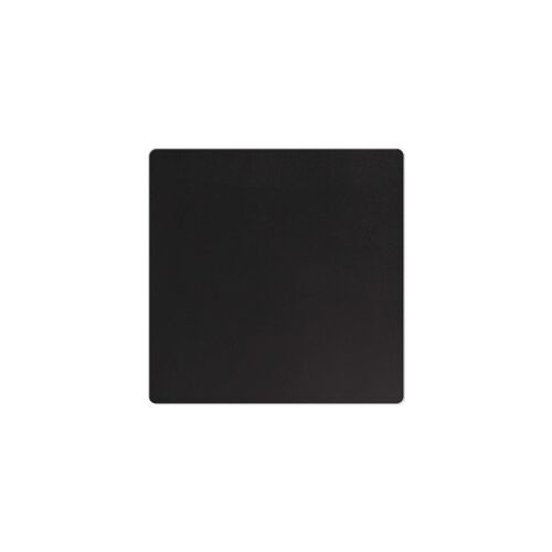 TOVAGLIETTE TAPPETINI D'ARREDO 32x32 cm pezzo singolo BULL  sp. 3,5 - NERO