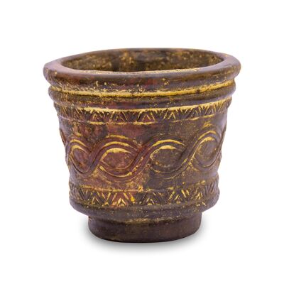 Vaso Azteca vaso di fiori