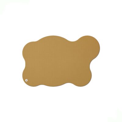 TOVAGLIETTE TAPPETINI D'ARREDO 44x29 cm BLOB pezzo singolo CHEF - OCRA