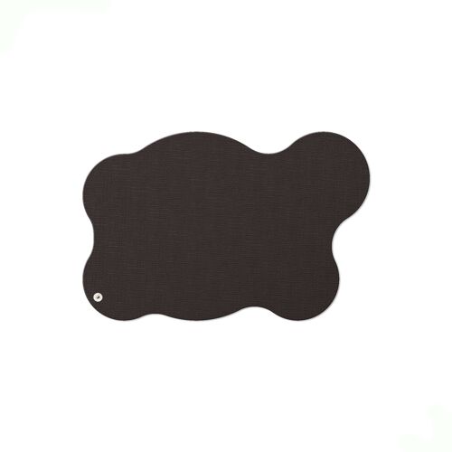 TOVAGLIETTE TAPPETINI D'ARREDO 44x29 cm BLOB pezzo singolo JUTA  - BICOLOR