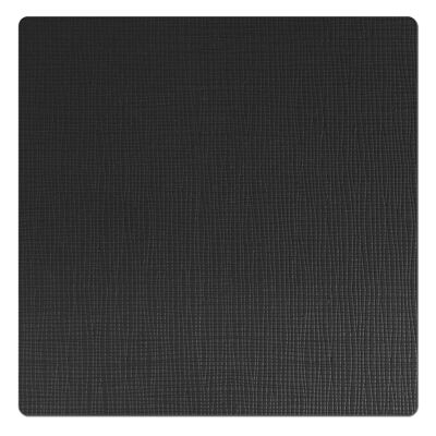 TOVAGLIETTE TAPPETINI D'ARREDO 45x45 cm pezzo singolo CHEF  - NERO