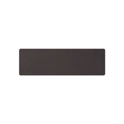 TOVAGLIETTE TAPPETINI D'ARREDO 48x15 cm pezzo singolo BUMP sp. 3,0 - NERO