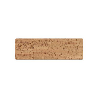 TOVAGLIETTE TAPPETINI D'ARREDO 48x15 cm pezzo singolo NATURALE sp. 1.4 - SUGHERO NATURAL