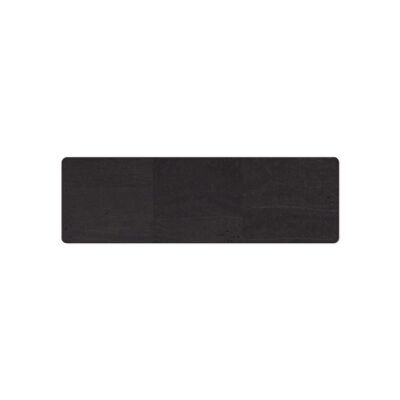 TOVAGLIETTE TAPPETINI D'ARREDO 48x15 cm pezzo singolo sp. 2.5 - NERO