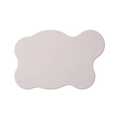 TOVAGLIETTE TAPPETINI D'ARREDO 53x35 cm BLOB pezzo singolo CHEF  - BIANCO